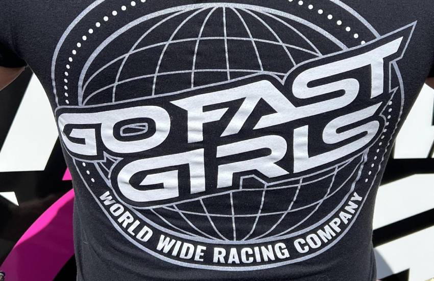 Girls racing t-shirts